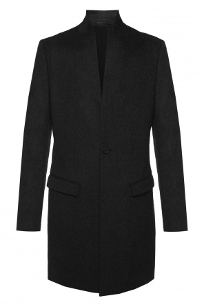 Cropped coat with band collar, zdjęcie 1 Cropped coat with band collar od AllSaints